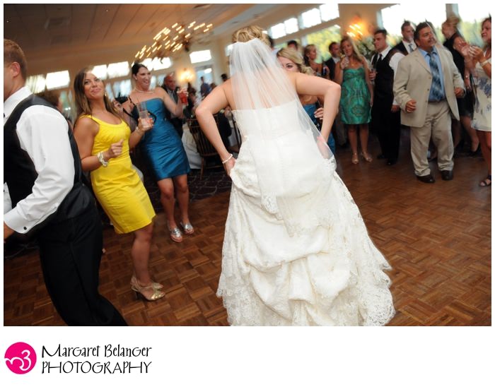Wedding reception dancing, Falmouth, MA