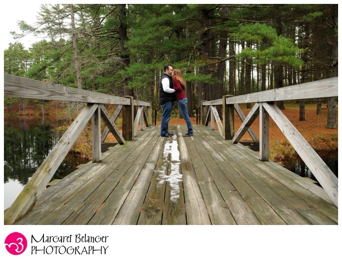 Autumn engagement session in New Hampshire