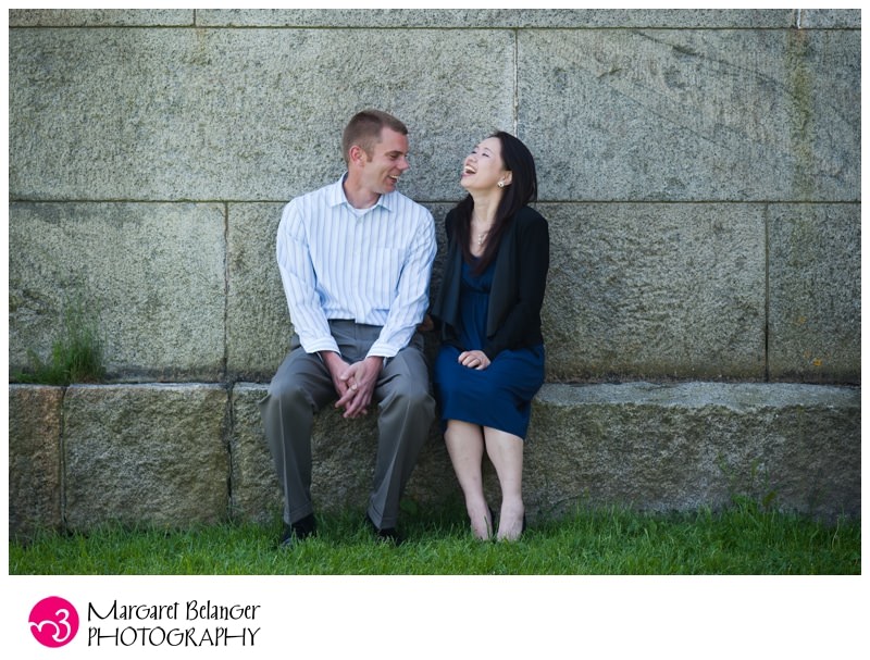 Fort Independence engagement session, South Boston