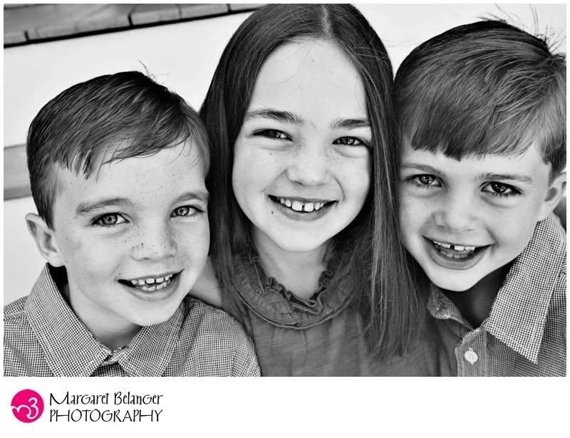 Three siblings, Winchester, MA