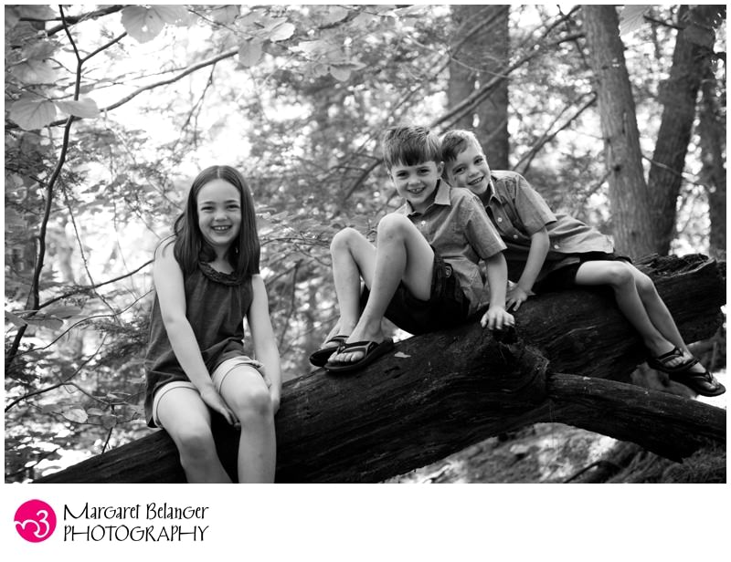Kids on a tree, Winchester, MA