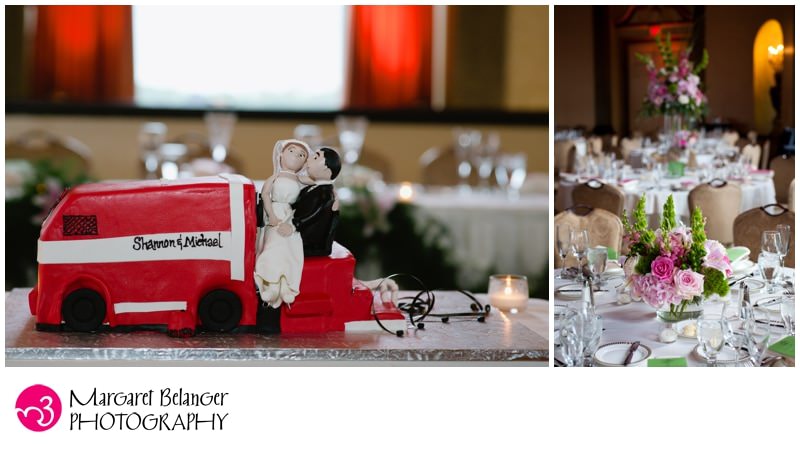 Groom's cake and wedding cake, Providence Biltmore wedding