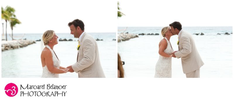 Wedding ceremony, Renaissance Island, Aruba