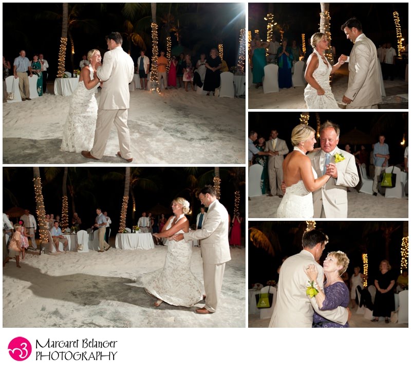First dance, Aruba destination wedding, Renaissance Island