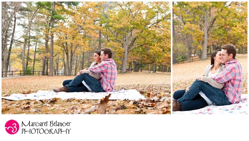 Walden Pond engagement session, Concord, MA