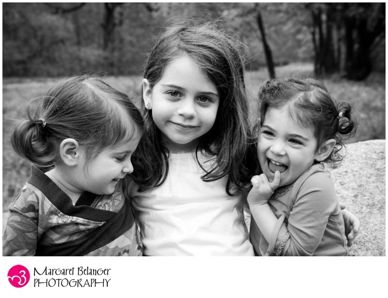 Minuteman National Park, three little girls, black and white