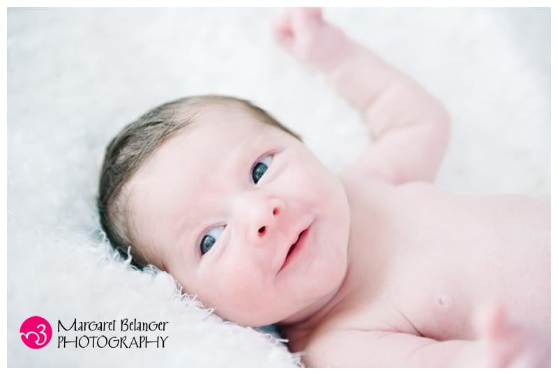 Margaret Belanger Photography | New Hampshire Newborn Session: She'll Have Your Nose