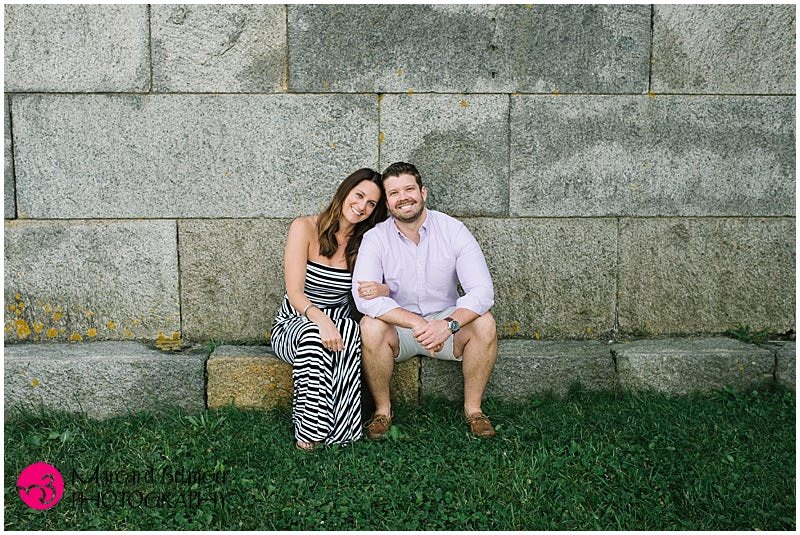 Margaret Belanger Photography | Castle Island Engagement Session, Aubrey & Paul: The Music Is Just Starting