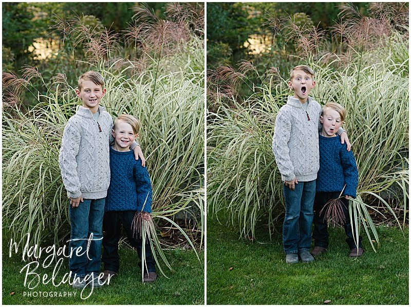 Central MA family session, brothers