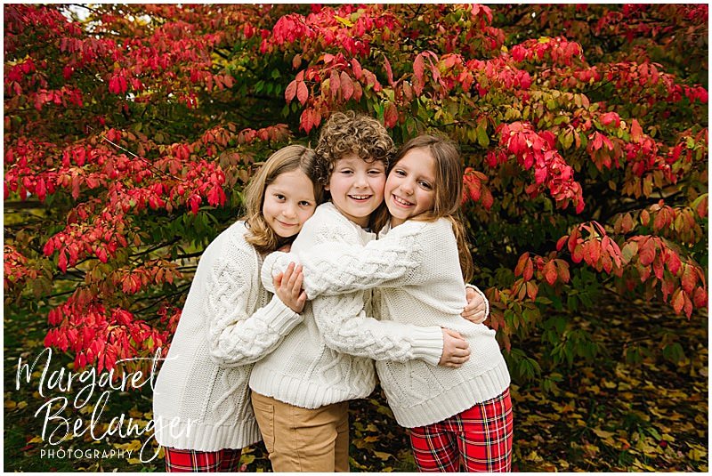 Margaret Belanger Photography | Winchester Center Fall Family Session: You Can Learn How To Be You In Time