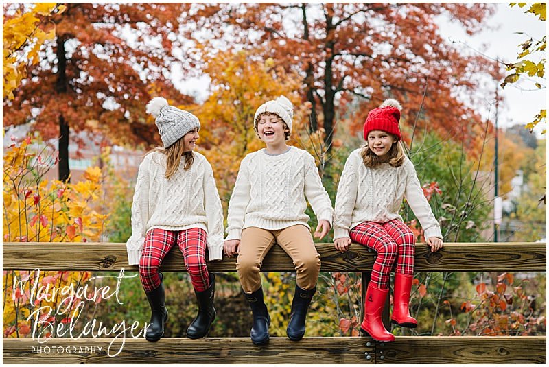 Margaret Belanger Photography | Winchester Center Fall Family Session: You Can Learn How To Be You In Time