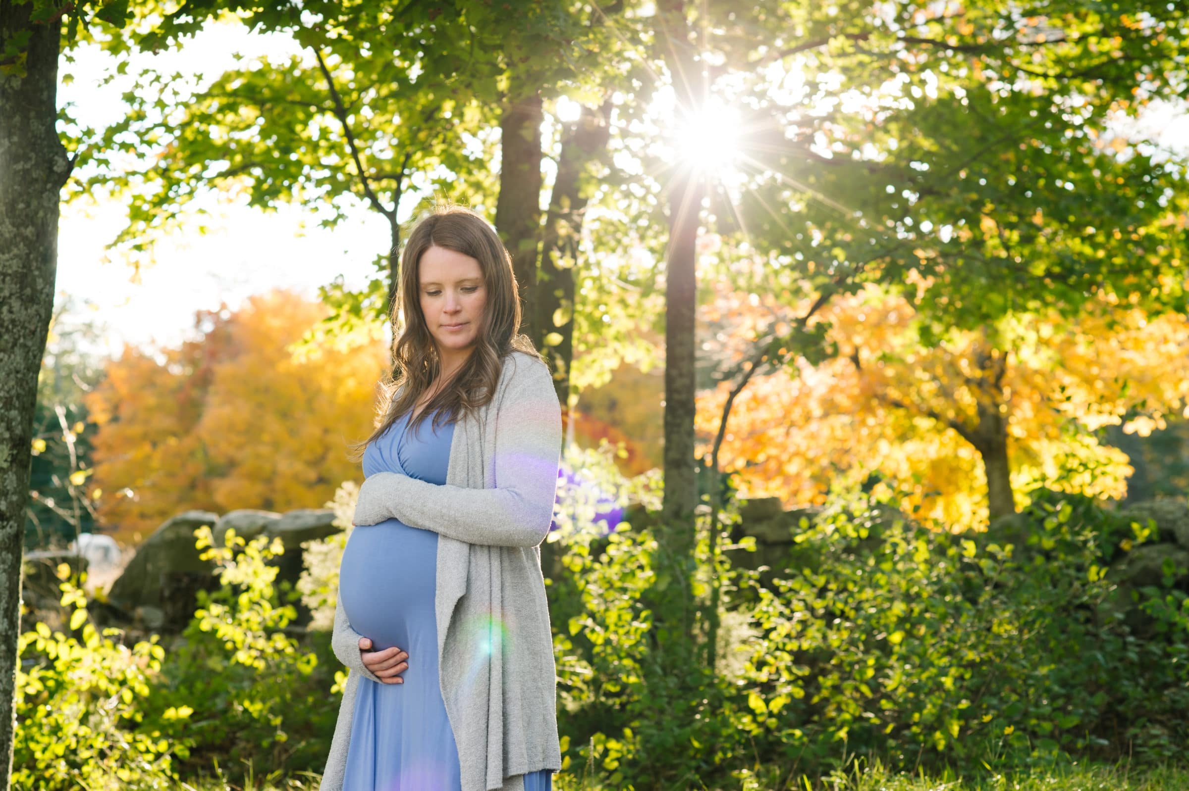 Lincoln MA maternity session at Minute Man National Park