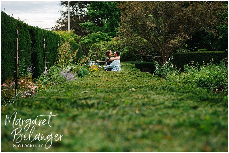 Margaret Belanger Photography | Fuller Gardens NH Engagement Session, Ryan & Amy
