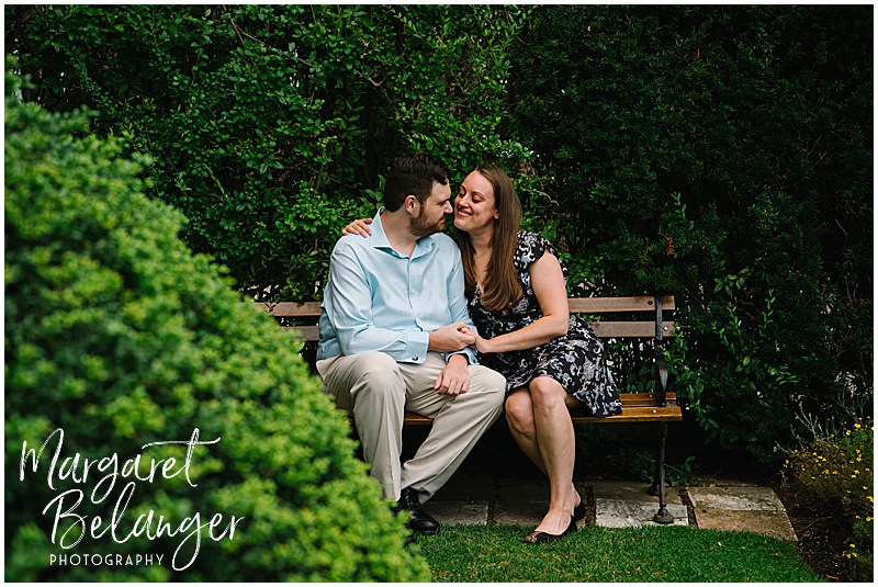 Margaret Belanger Photography | Fuller Gardens NH Engagement Session, Ryan & Amy